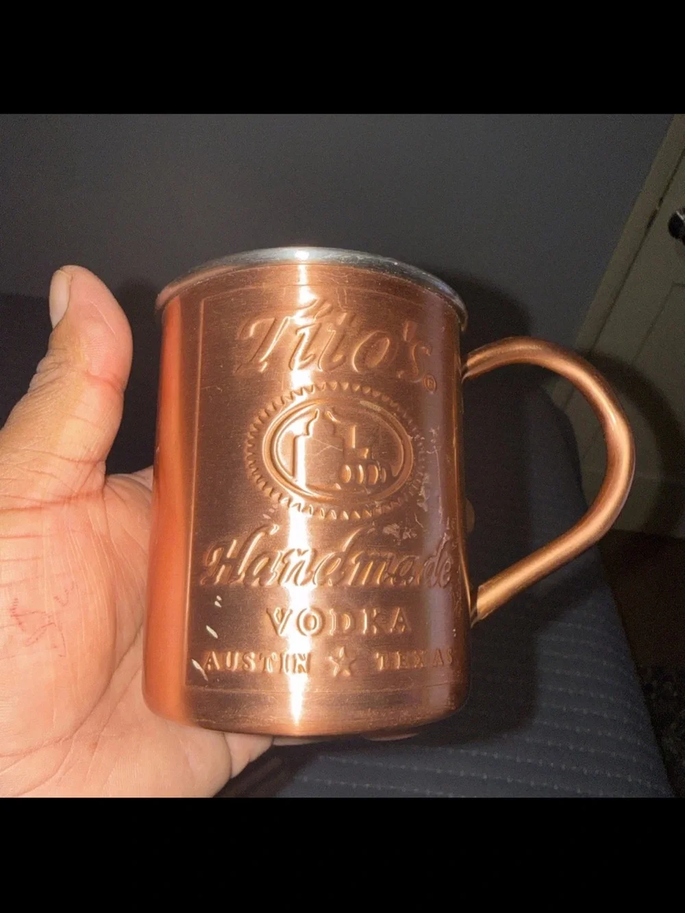 Tito's Handmade Vodka Tito's Vodka Copper / Stainless Steel Lined Mule Mugu lot